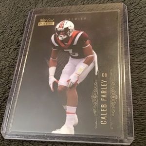 Caleb Farley 2021 Wild Card Matte Premier Rookie Card